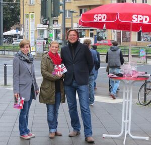 Infostand am 21.09.2013 mit Abt14