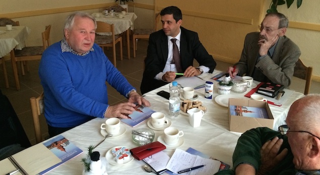 Fraktionsvorsitzender Rahed Saleh bei AG 60 plus NO